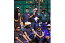 Flávio Gordo, Carlota, Fabrício Batista e esposa 