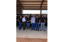 Andreza Mendes, Thais Scarton, Vera Barros, Geraldo Scarton, Reynaldo Sá e Josué Castro - Programa Leilões MT em visita à Estância Retiro 