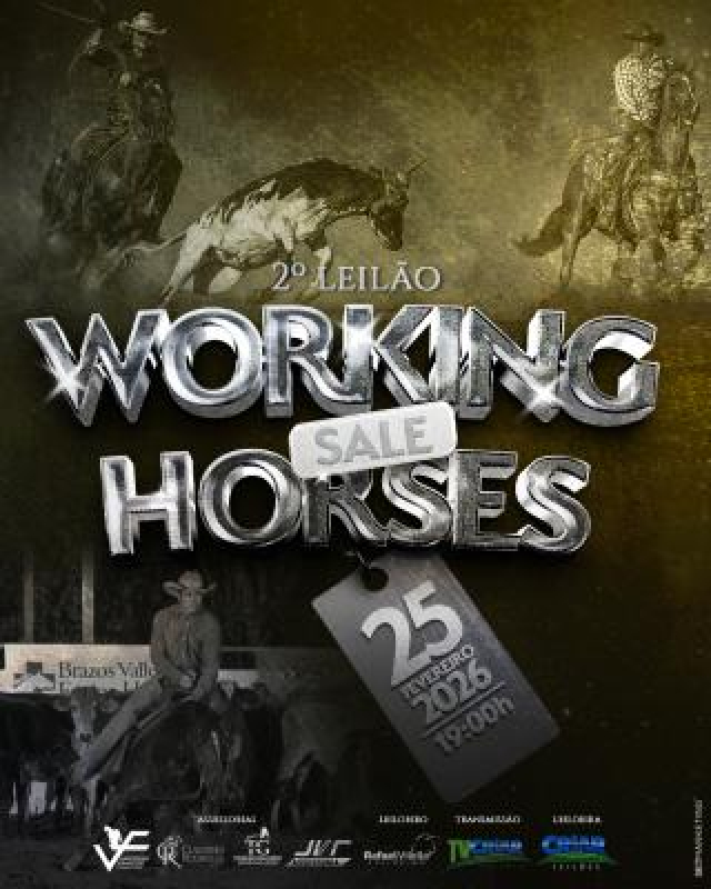 Leilão Virtual Working Horses Sale