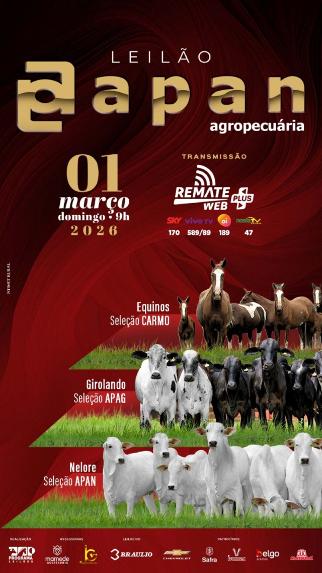 Leilão Virtual APAN Agropecuária
