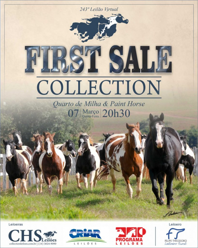 243° Leilão Virtual First Sale Collection