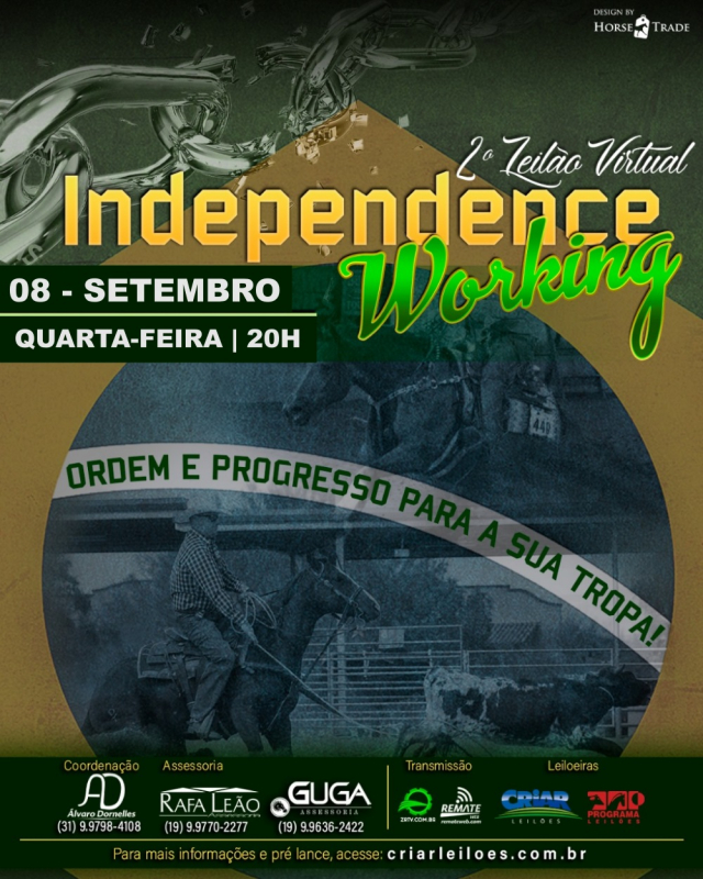 2° Leilão Virtual Independence Working