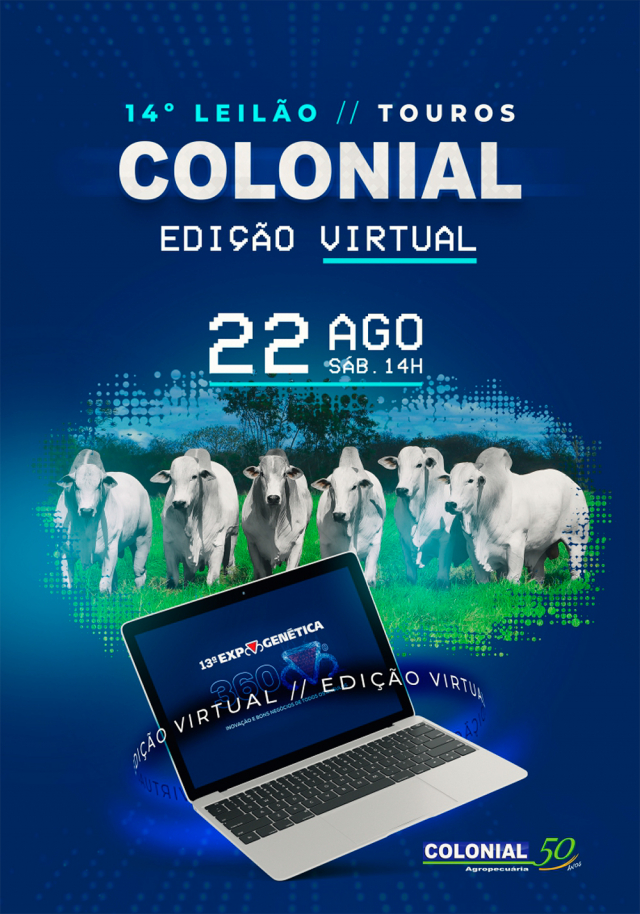 14° Touros Colonial - Edição Virtual
