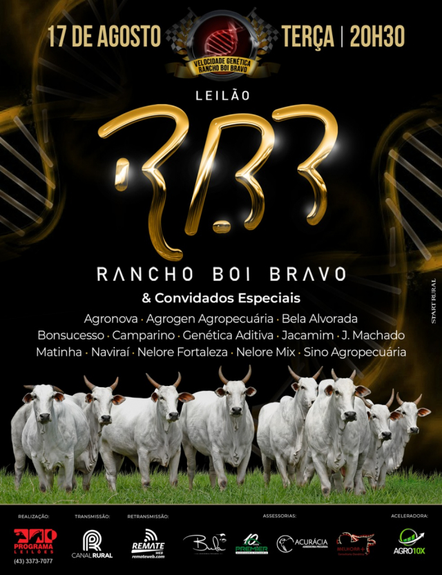 Leilão Rancho Boi Bravo & Convidados Especiais