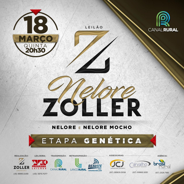 Leilão Nelore Zoller - Etapa Genética